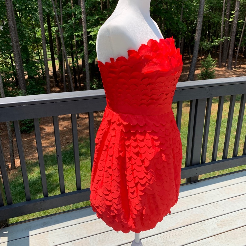 ARK & CO scalloped dress